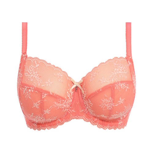 Freya Offbeat Decadence coral niet voorgevormde bh