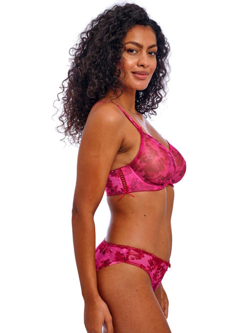 Freya Rose Blossom rood/roze niet voorgevormde bh