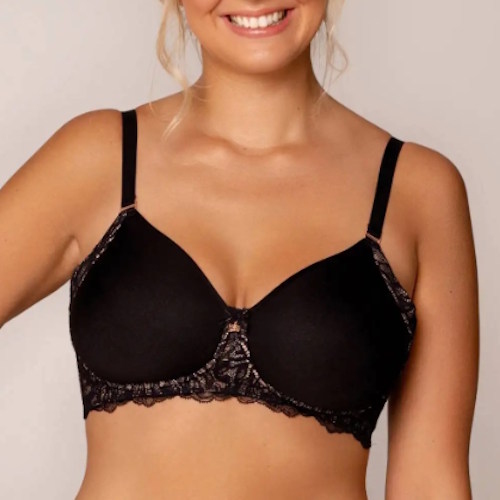 Royal Lounge Lingerie Lacy zwart voorgevormde bh