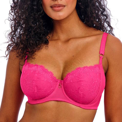 Freya Fascinate hot pink niet voorgevormde bh