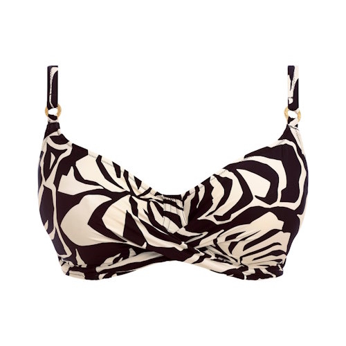Fantasie Swim Aruba Nights zwart/wit soft-cup bikinitop