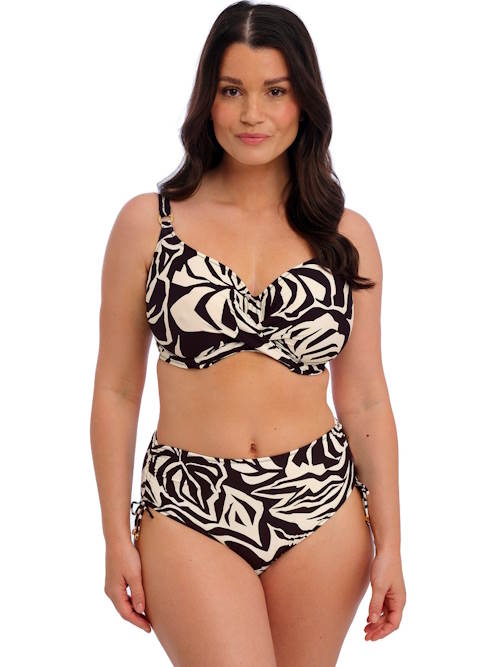 Fantasie Swim Aruba Nights zwart/wit bikini broekje