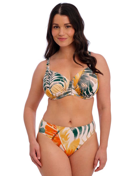 Fantasie Swim Maya Bay wit/print soft-cup bikinitop