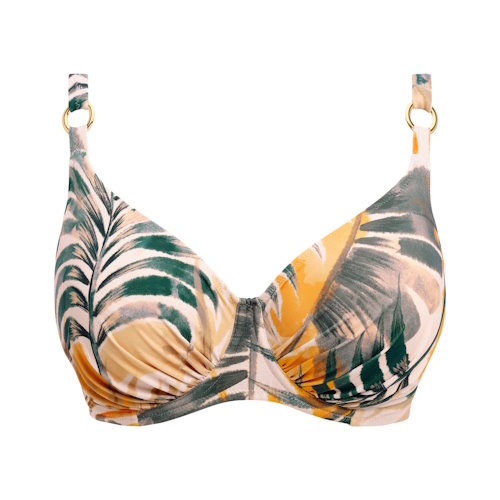 Fantasie Swim Maya Bay wit/print soft-cup bikinitop