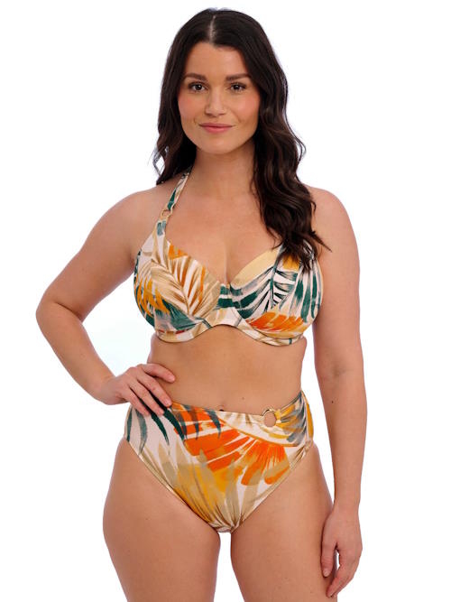 Fantasie Swim Maya Bay wit/print soft-cup bikinitop
