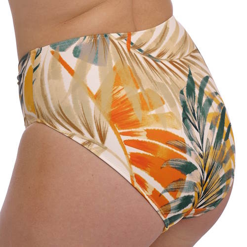 Fantasie Swim Maya Bay wit/print bikini broekje