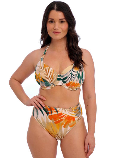 Fantasie Swim Maya Bay wit/print bikini broekje