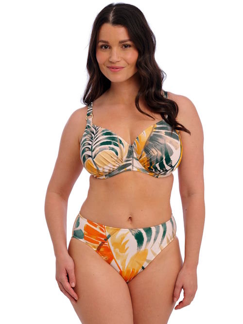 Fantasie Swim Maya Bay wit/print bikini broekje