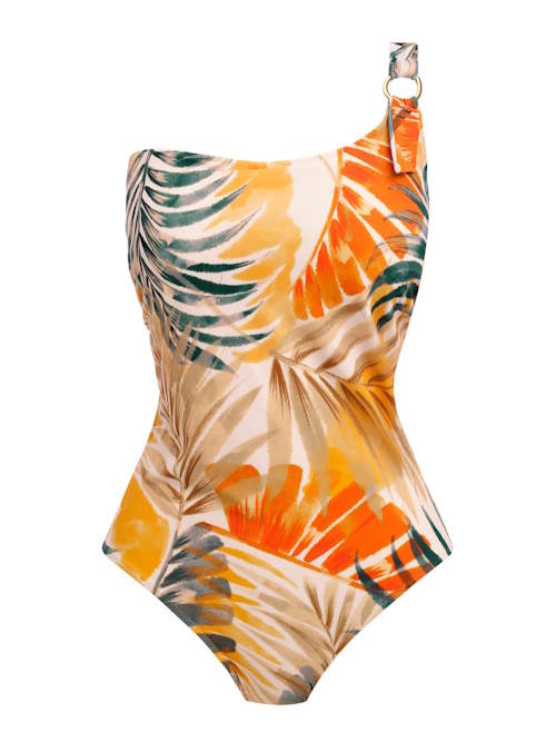 Fantasie Swim Maya Bay wit/print badpak