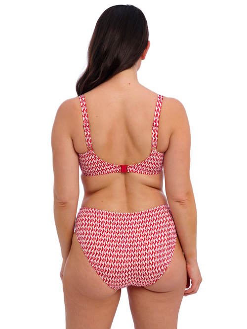 Fantasie Swim Koh Lipe rood/wit soft-cup bikinitop