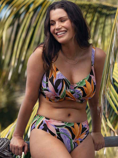 Fantasie Swim Mykonos Cove zwart soft-cup bikinitop