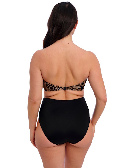 Fantasie Swim Pemba Island zwart/bruin soft-cup bikinitop