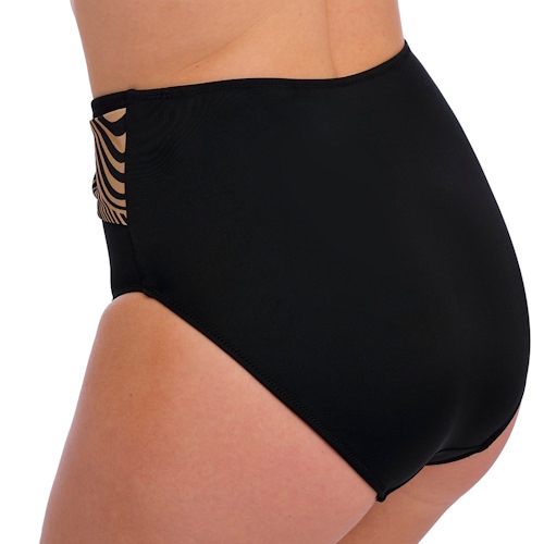 Fantasie Swim Pemba Island zwart/bruin bikini broekje