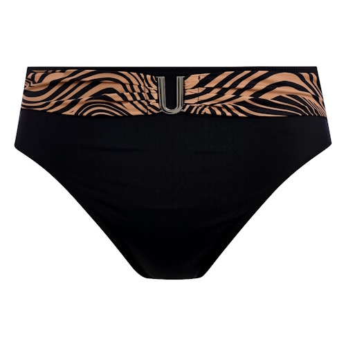 Fantasie Swim Pemba Island zwart/bruin bikini broekje