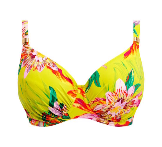 Fantasie Swim Cala Macarella geel soft-cup bikinitop