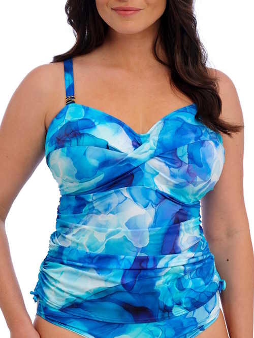 Fantasie Swim Saunton Sands blauw tankini top