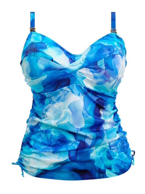 Fantasie Swim Saunton Sands blauw tankini top
