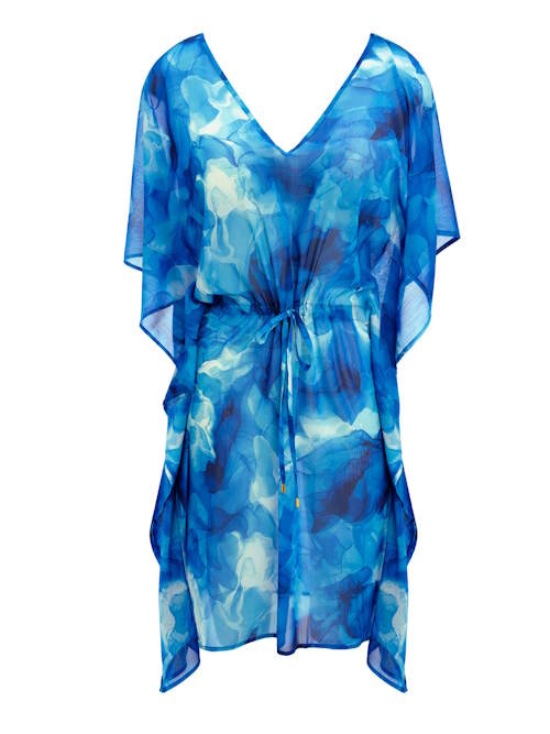 Fantasie Swim Saunton Sands blauw kaftan