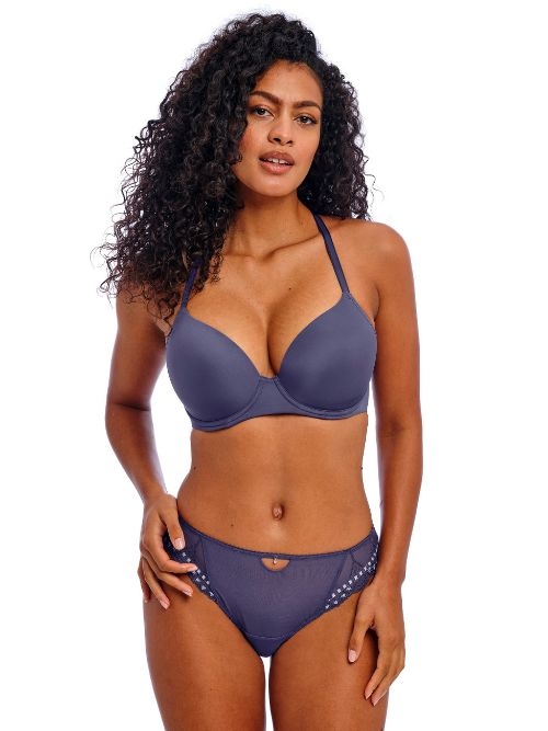 Freya Undetected blauw voorgevormde bh