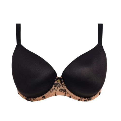 Freya Entwined zwart/powder voorgevormde bh