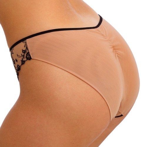 Freya Entwined powder/black slip