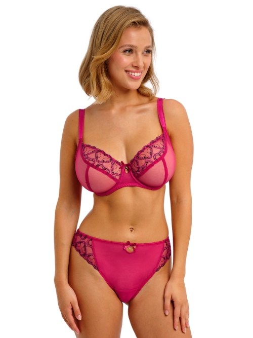 Freya Laurine raspberry voorgevormde bh