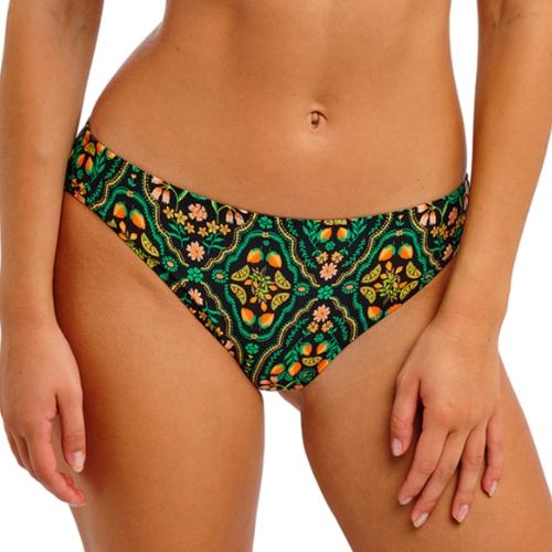 Freya Swim Sunset In Seville zwart/print bikini broekje