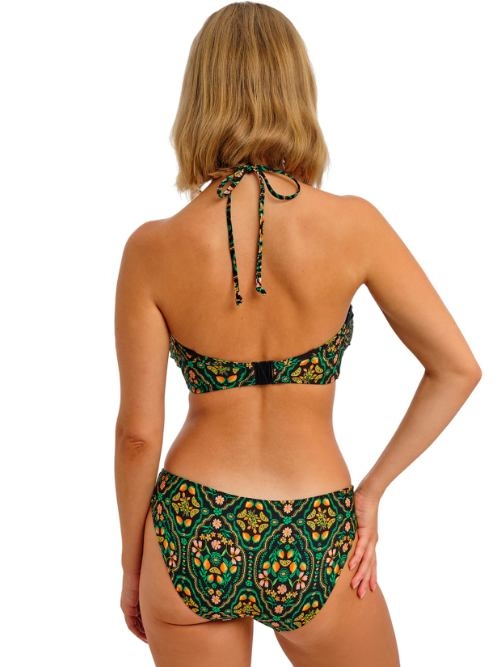 Freya Swim Sunset In Seville zwart/print bikini broekje