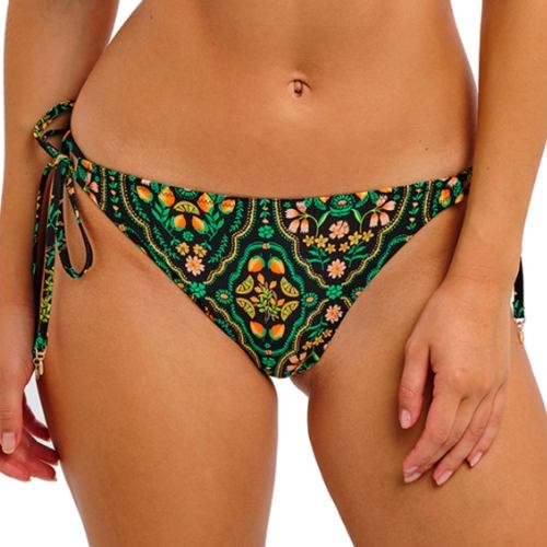 Freya Swim Sunset In Seville zwart/print bikini broekje
