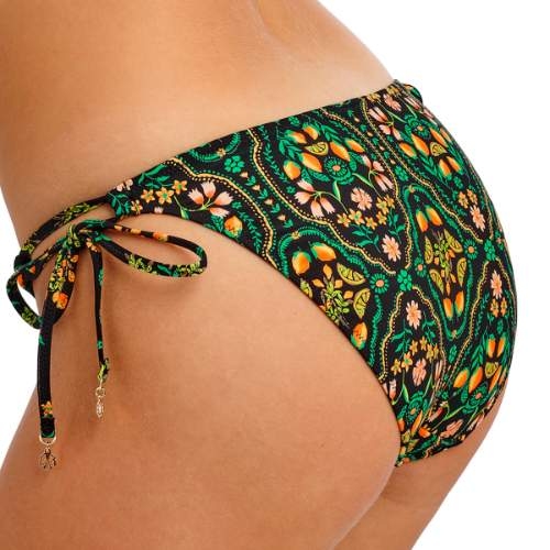 Freya Swim Sunset In Seville zwart/print bikini broekje
