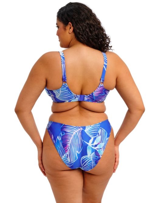 Elomi Swim Maluku Island blauw soft-cup bikinitop