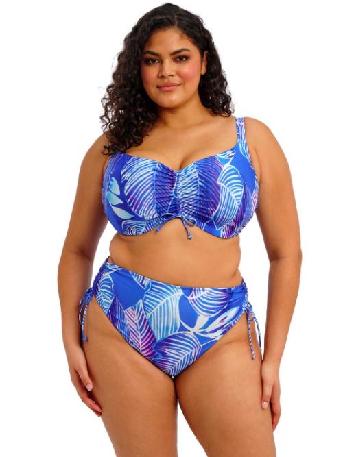 Elomi Swim Maluku Island blauw soft-cup bikinitop