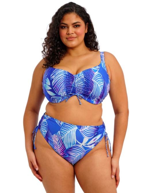 Elomi Swim Maluku Island blauw bikini broekje