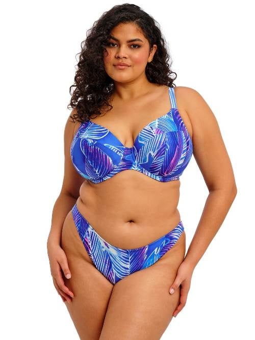 Elomi Swim Maluku Island blauw bikini broekje