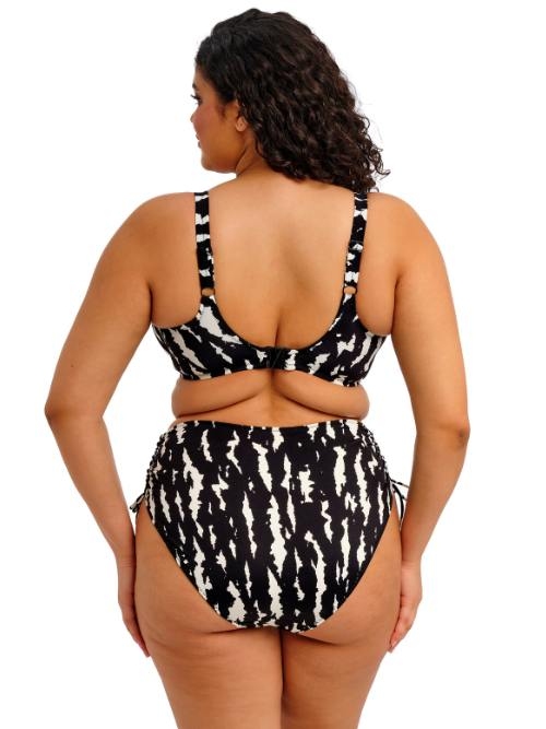 Elomi Swim Echo Shell zwart/wit bikini broekje