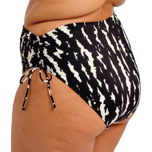 Elomi Swim Echo Shell zwart/wit bikini broekje