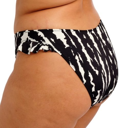 Elomi Swim Echo Shell zwart/wit bikini broekje
