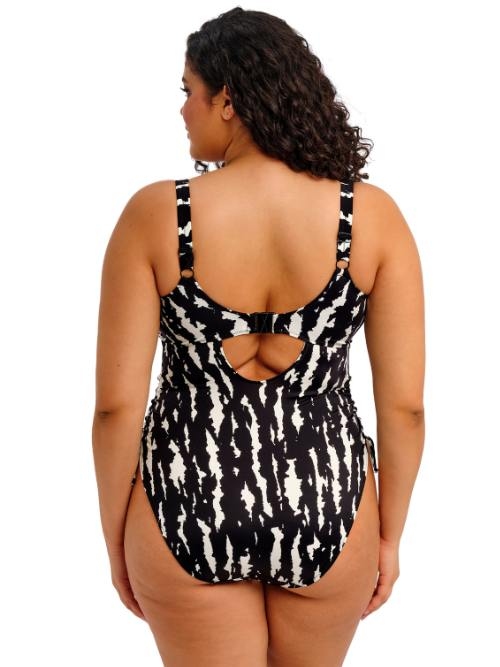 Elomi Swim Echo Shell zwart/wit badpak