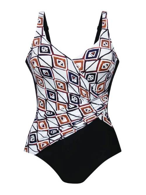 Anita Badmode Felia zwart/bruin badpak