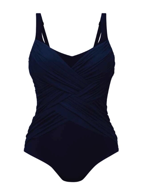 Anita Badmode Aileen marine blauw badpak