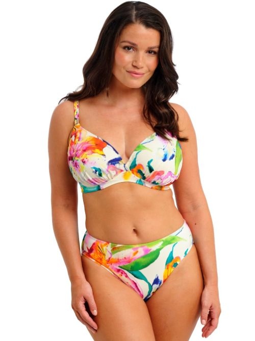 Fantasie Swim Iguazu Falls wit/print soft-cup bikinitop