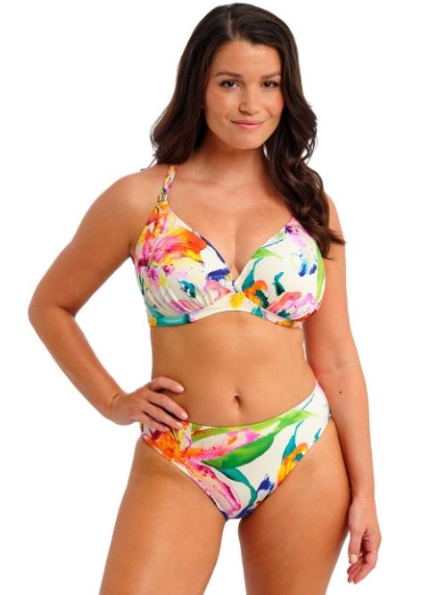 Fantasie Swim Iguazu Falls wit/print soft-cup bikinitop