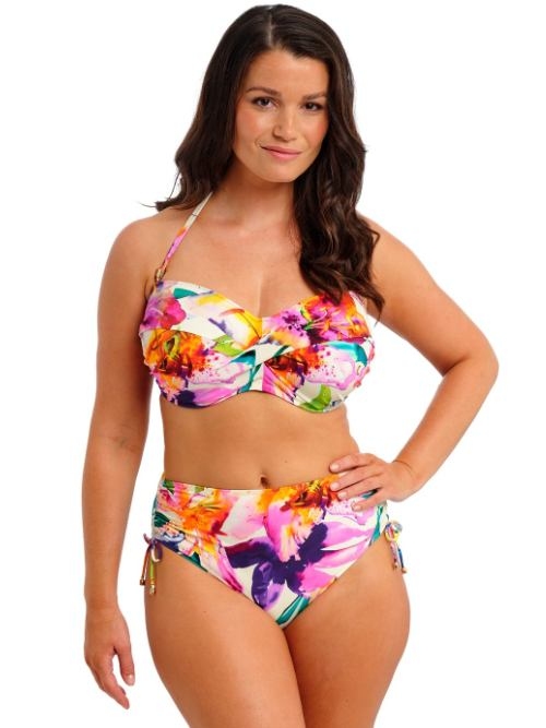 Fantasie Swim Iguazu Falls wit/print soft-cup bikinitop