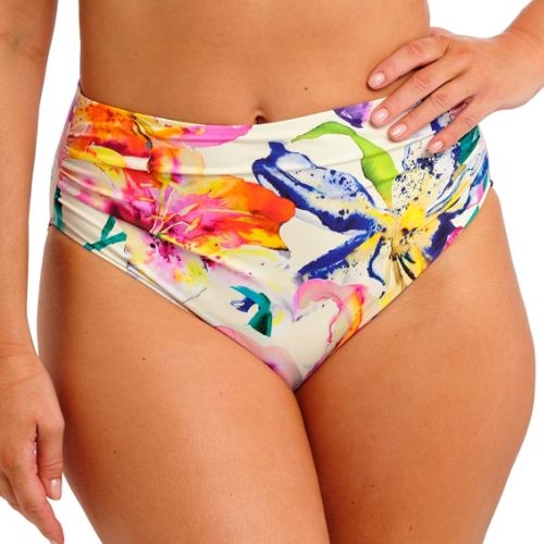 Fantasie Swim Iguazu Falls wit/print bikini broekje