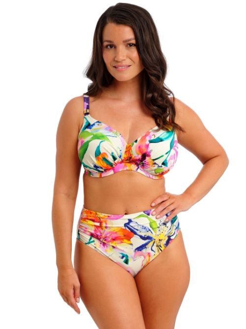 Fantasie Swim Iguazu Falls wit/print bikini broekje