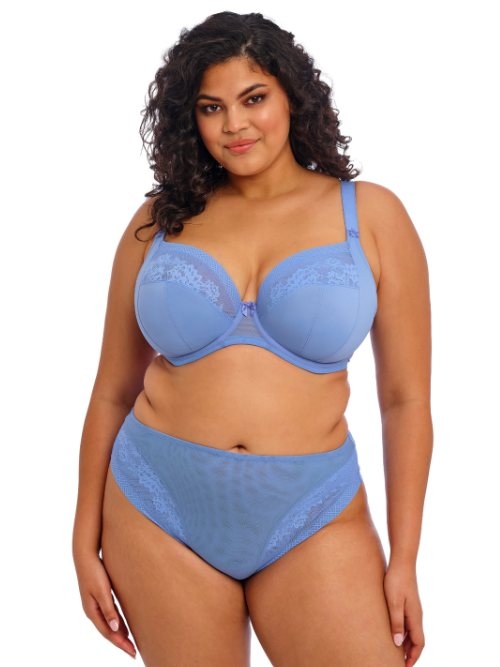 Elomi Nerina blauw niet voorgevormde bh