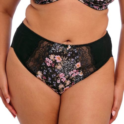 Elomi Morgan zwart/print slip