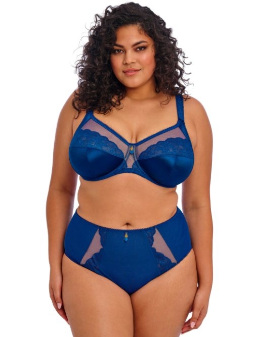Elomi Cate Allure blauw niet voorgevormde bh
