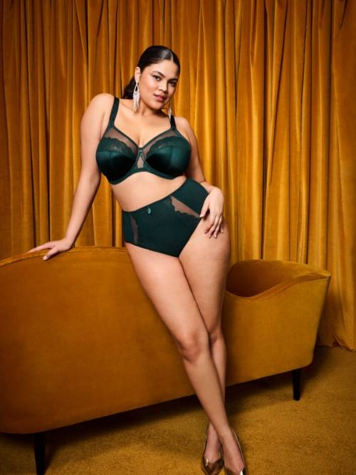Elomi Cate Allure groen niet voorgevormde bh