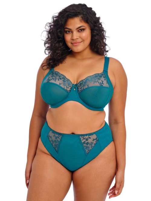 Elomi Zarla aqua niet voorgevormde bh